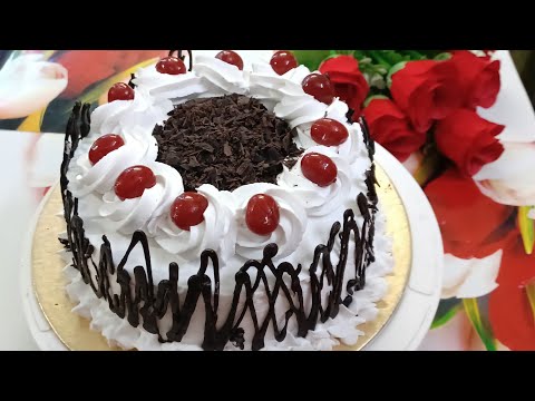 Eggless Black Forest Cake || Black Forest Cake || Sai Kripa Cooking