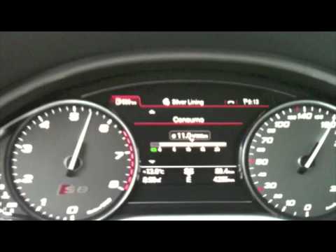 Audi S8. Aceleración.