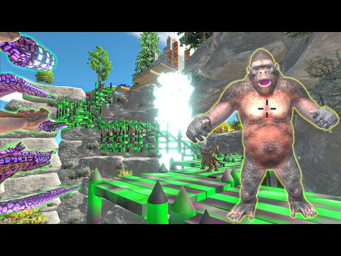 DEATH RUN FPS TO THE DEATH CASTLE-Animal Revolt Battle Simulator