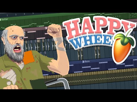 99% Accurate Happy Wheels Theme In FL Studio! (Super Pretzel)