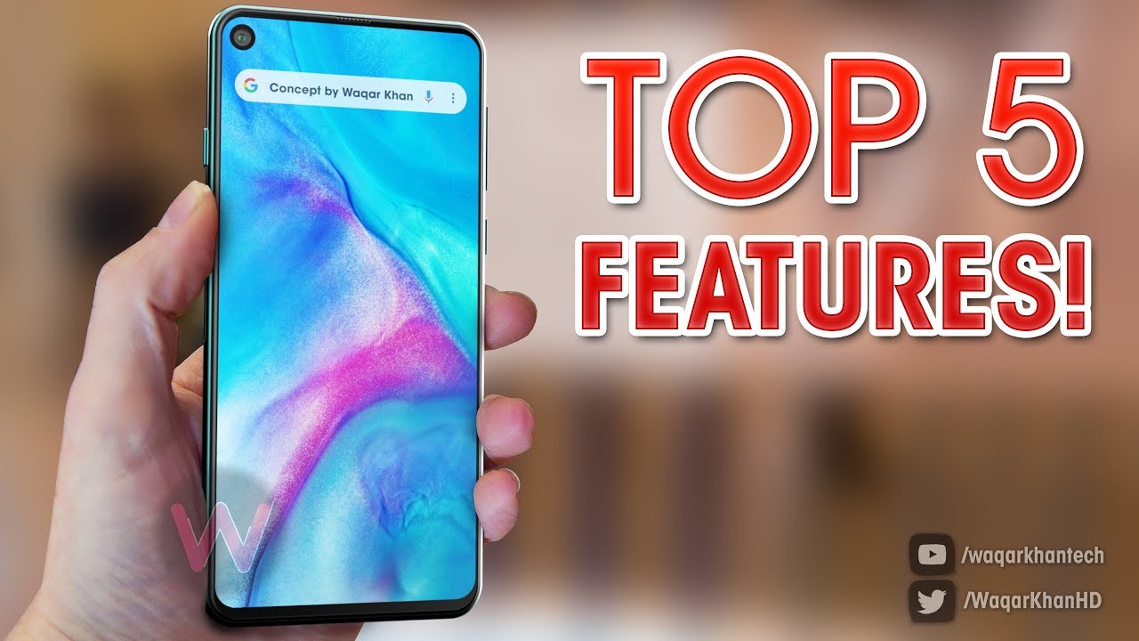 Galaxy A8s - Top 5 Features!