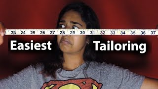 A Step-By-Step Method to Tailor Clothes - for BEGINNERS | DIY Sewing Alteration Tutorial