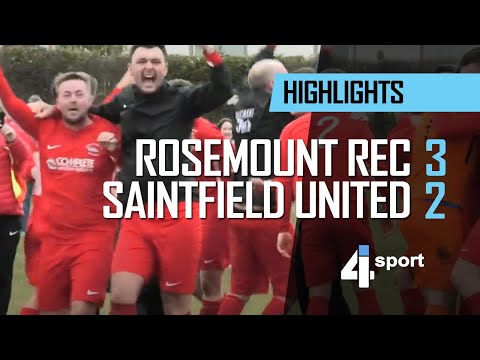 Rosemount Rec 3 - 2 Saintfield United - 07 Mar 20