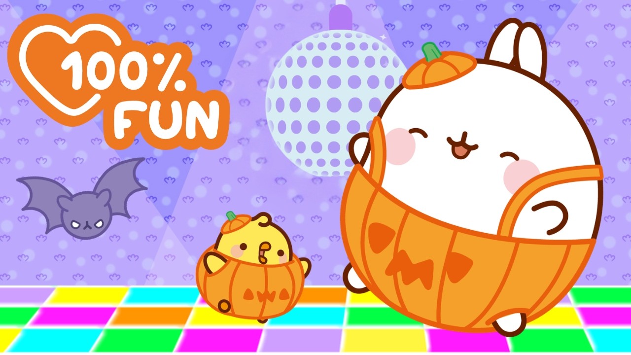 Happy Halloween party with Molang 🎃🍬 | Halloween Live for Kids 🔴