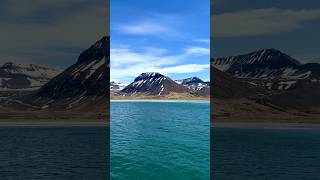 Standing on a pier in an Iceland fjord near Isafjordur 🏔️ #icelandtraveltips #europecruise #cruiser