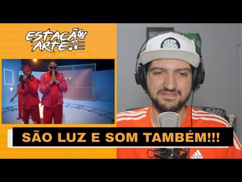 Drik Barbosa - Luz part. Emicida e Rael (Álbum Visual) | React 1Só