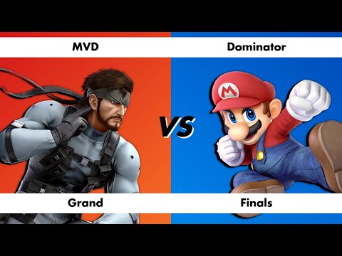 MVD (Snake) vs Dominator (Mario) - ROK Esports Smash Ultimate #112 Grand Final