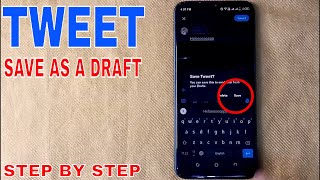 ✅ How To Save Tweet As Draft 🔴