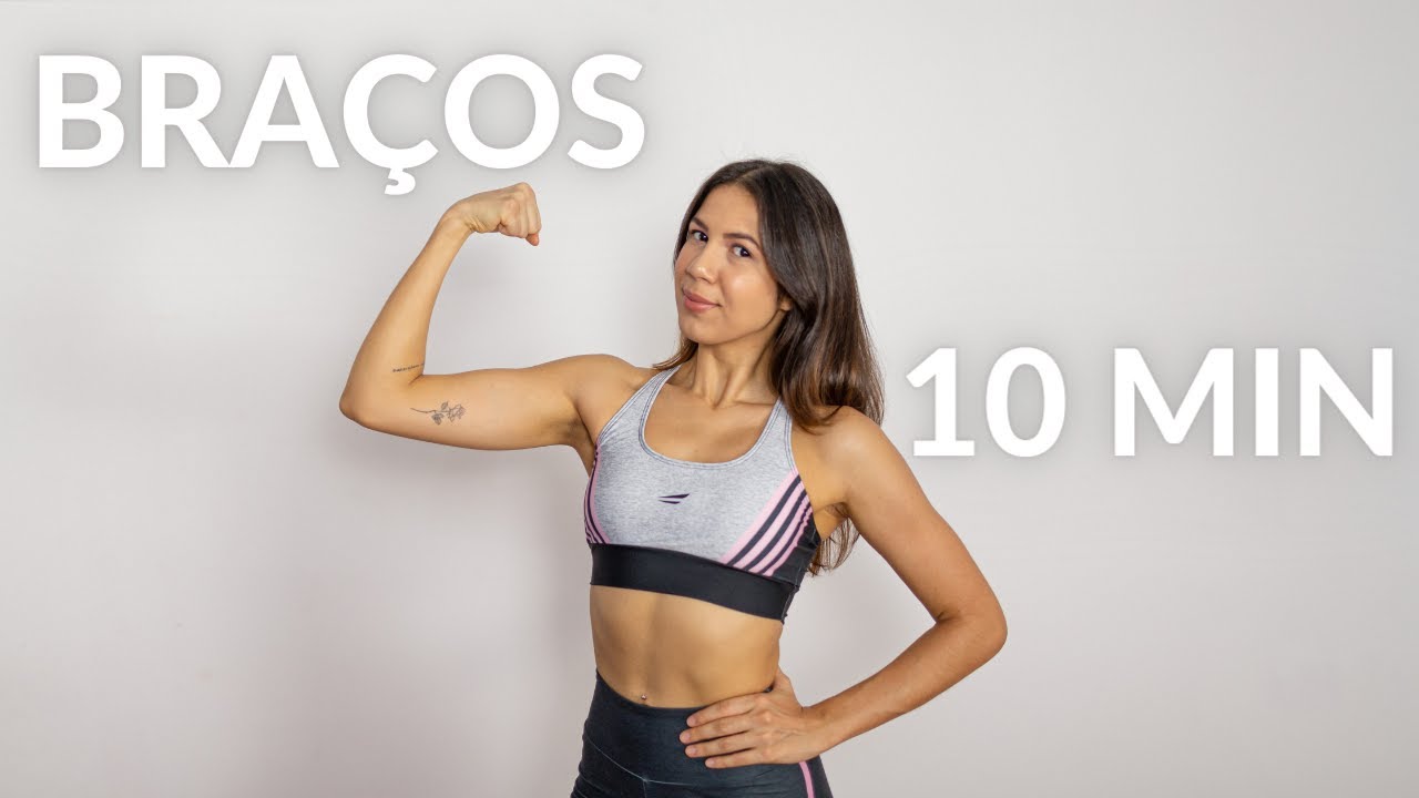 TREINO PARA TONIFICAR OS BRAÇOS | 10 MIN SEM EQUIPAMENTO