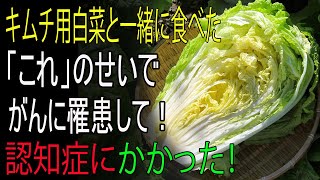 ハクサイと絶対に一緒に食べてはいけない！がんや認知症のリスクがあります！──最悪の相性3品＆漢方よりも良い最高のレシピ3選【ハクサイ・キムチ・キムジャンの効能｜健康食事｜朝の空腹時】