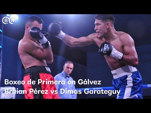 Boxeo de Primera en Gálvez | Braian Pérez vs Dimas Garateguy