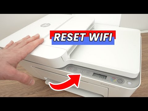How to Reset the Wifi of the HP DeskJet 4255e Printer