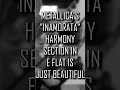 Metallica - Inamorata (harmony section)