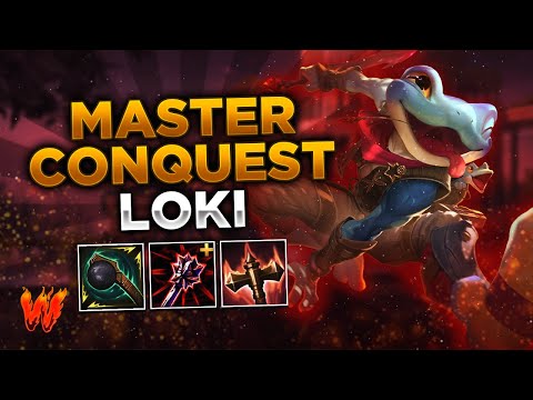 LOKI, CON ESTE BICHO TODO VA MEJOR :V - Warchi - Smite Conquest