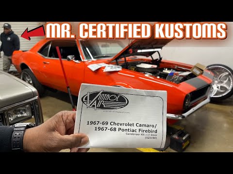 1968 Chevrolet Camaro gets Vintage Air installed at Certified Kustoms‼️Plus ANOTHER BIG ANNOUNCEMENT