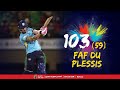 Faf Du Plessis SMASHES Century In Style CPL 2022