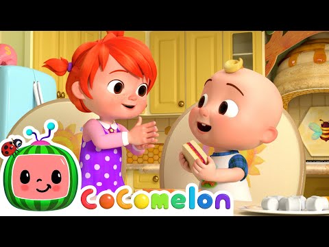 Peanut Butter Jelly Jam Sandwiches! | CoComelon Kids Songs & Nursery Rhymes