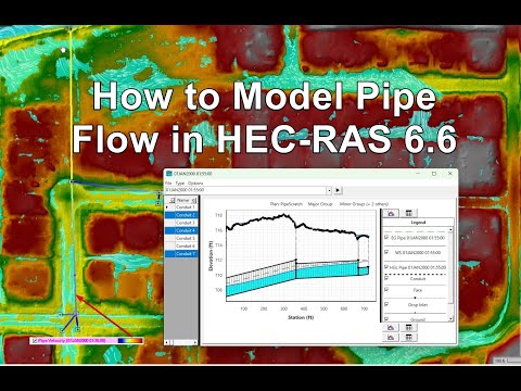 How to Model Pipe Flow in HEC-RAS 6.6
