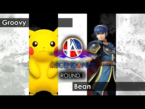Smash 4: Groovy (Pikachu/Ike) V HP | Bean (Marth) - Ascendance 15 Tournament SSB4