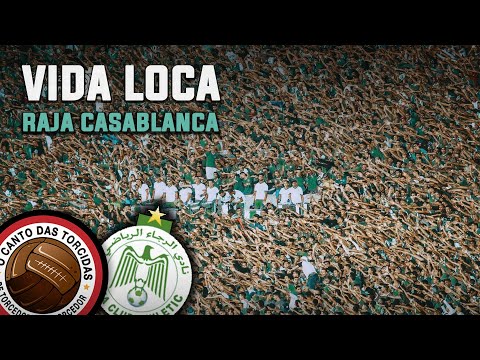 Vida Louca / Somos Curva Sud - Nova música da torcida do Raja Casablanca [Legendado]