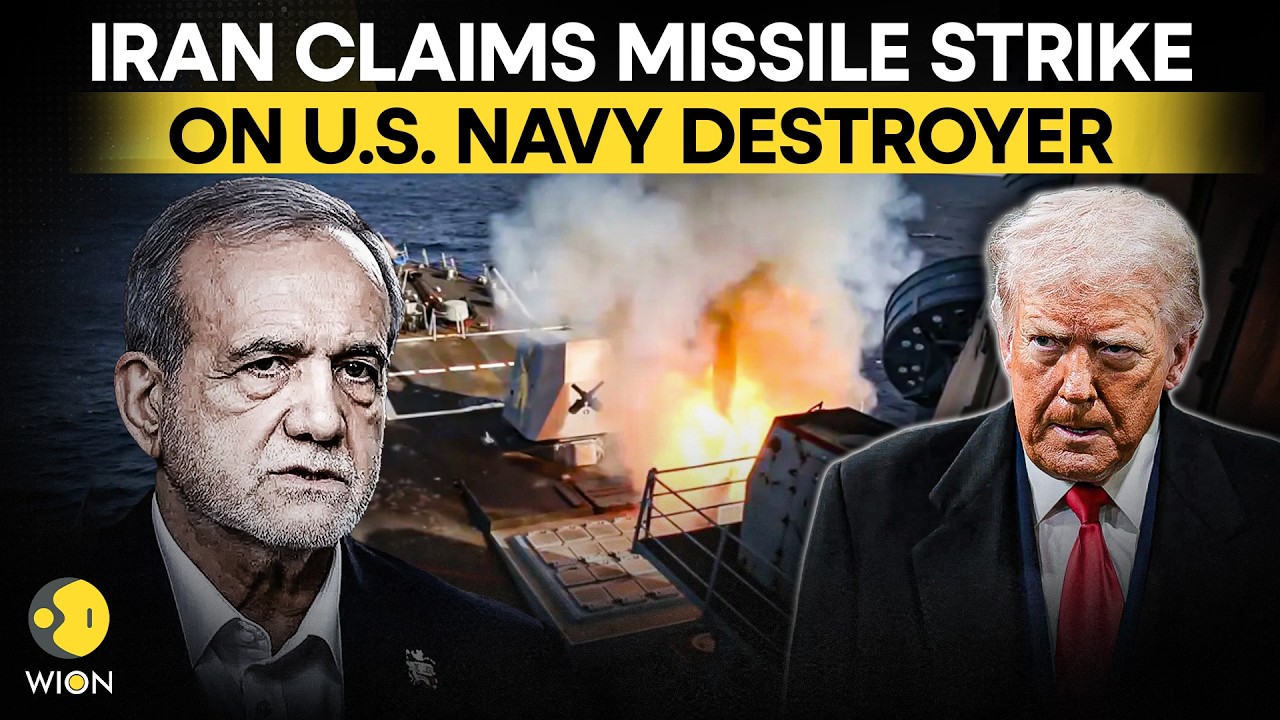 Iran Strikes Back LIVE: Iran Claims Missile Strike On US Navy Destroyer In Indian Ocean | WION