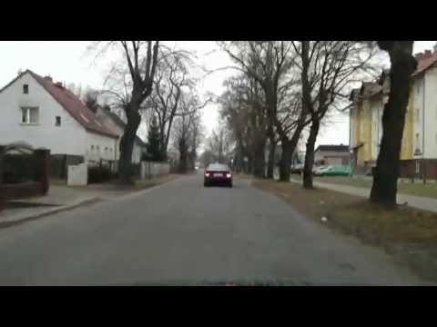 Przejazd przez Kostrzyn nad Odrą