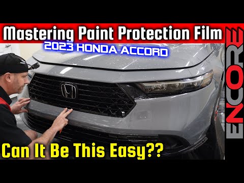 How To Install PPF On A Bumper 🚙 2024 Honda Accord: Paint Protection Film