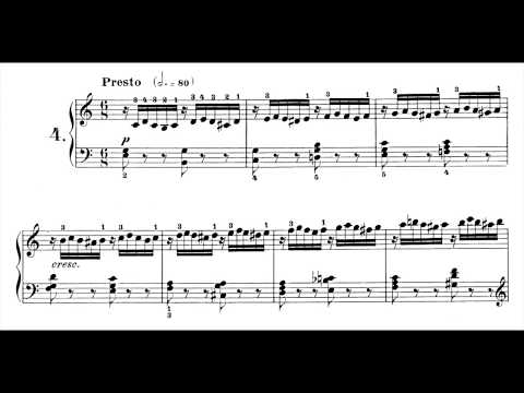 Czerny The School of Velocity Op. 299 No. 4