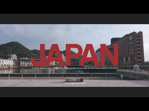 WESTERN JAPAN | OSAKA, KOBE, HIROSHIMA, FUKUOKA |  CINEMATIC TRAVEL VLOG | DJI OSMO POCKET 3