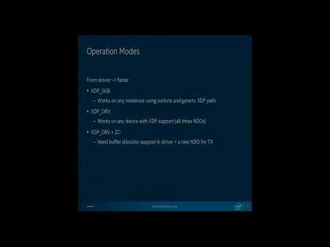 Fast Packet Processing in Linux with AF XDP