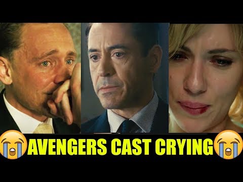 Avengers 4: Endgame Cast Crying In Sad Movies - Greatest Acting