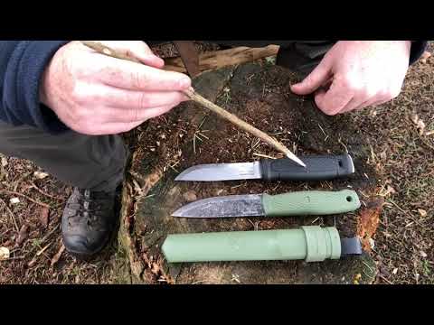 Condor tool & Knife terrasaur-mora garberg comparison