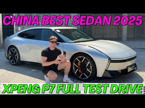 Xpeng P7 2025 – Vollständige Testfahrt und Testbericht | Chinas BESTE Limousine enthüllt!