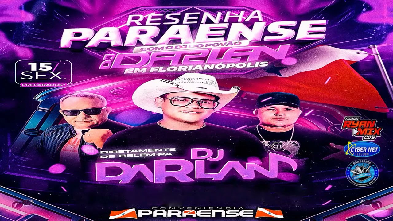DJ DARLAN EM FLORIANÓPOLIS - SC NA CONVENIÊNCIA PARAENSE SET 🇦🇹