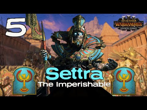 THE MIGHT OF KHEMRI!! | Settra Immortal Empires Narrative Campaign | Part 5