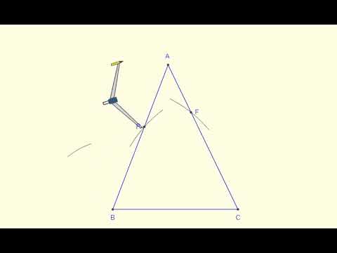 Constructia ortocentrului unui triunghi