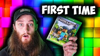 First Time EVER Playing Minecraft!