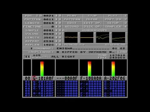 Amiga music: Firefox & Tip - Hyperbased (Enigma demo theme)