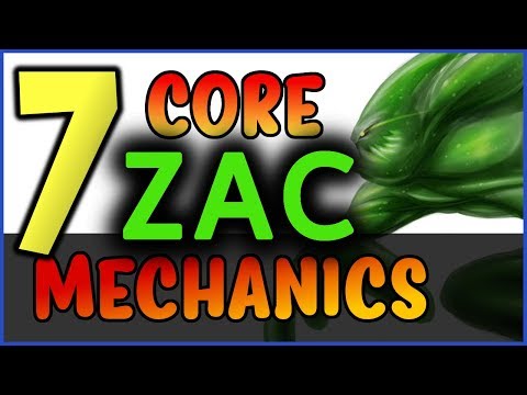 7 PRO Zac Tips - 7 Core Zac Mechanics YOU SHOULD KNOW! - League of Legends