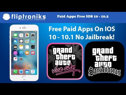 NEW IOS 10 - 10.1 - 10.2 Get PAID Apps/Games FREE (NO Jailbreak)- Iphone 7/7Plus/6/6Plus/6s/6sPlus