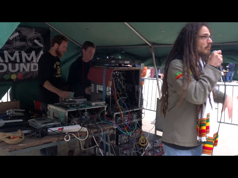 BXL Dub Garden 2015 The Roots Corner ft. BabbaJah play You Are Wrong - King General