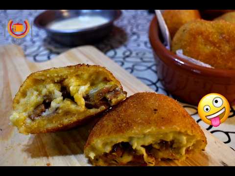 ¡No vas a creérlo buenas que quedan estas CROQUETAS de BATATA!