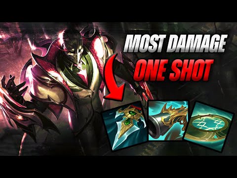 ONE SHOT ANYTHING | Highest Damage Zed Build
