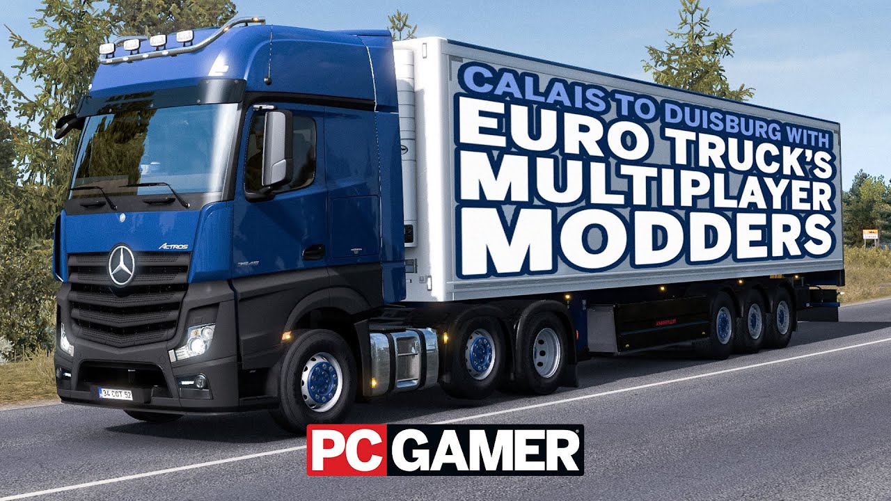 A road-trip interview with Euro Truck Simulator 2's Multiplayer Modders - YouTube