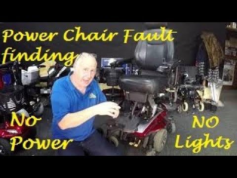 Pride Jazzy Air 2  No power & Light not working. Constant beeping noise repair.