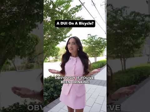 Can I get a DUI on a bicycle?