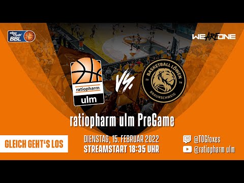 PreGame - ratiopharm ulm vs. Basketball Löwen Braunschweig