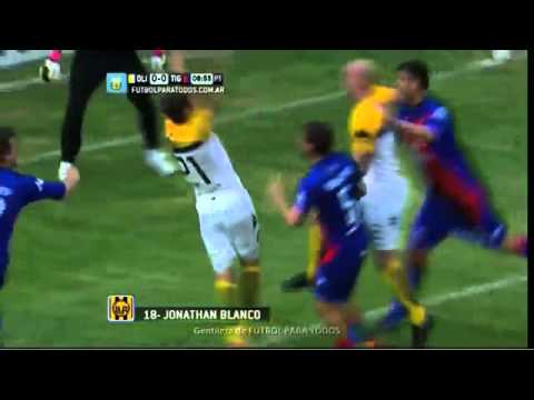 Gol de Jonathan Blanco  Olimpo 1 0 Tigre