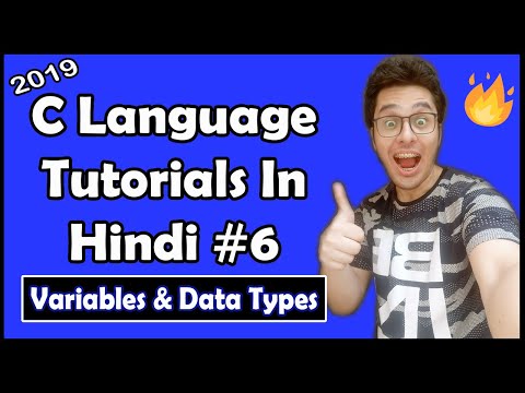 Variables Data Types In C C Tutorial In Hindi 6