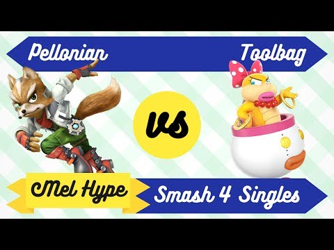 Mel Hype 3.2 - Smash 4 Singles - Pellonian (Fox) vs Toolbag (Wendy) - LR4